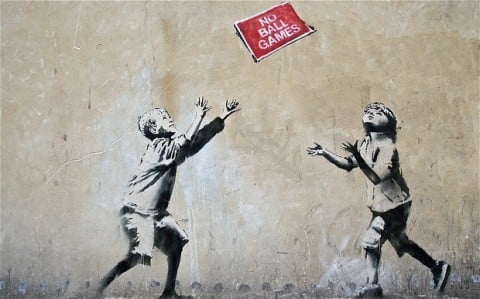 Ancora un Banksy verso la vendita all'asta