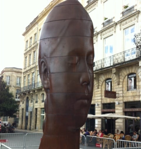 Jaume Plensa, Sanna, 2013, Place de la Comédie, Bordeaux