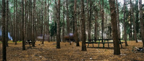 Dor Guez - Two Palestinian Riders, Ben Shemen Forest, 2011, Courtesy l’artista, Carlier Gebauer Gallery, Berlino