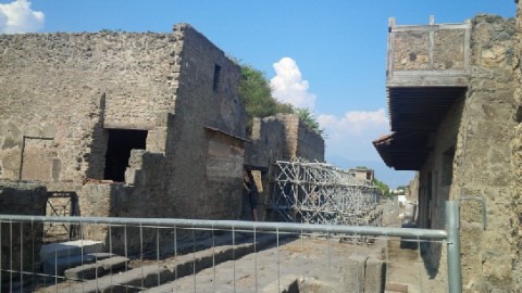 Il sito di Pompei transessato