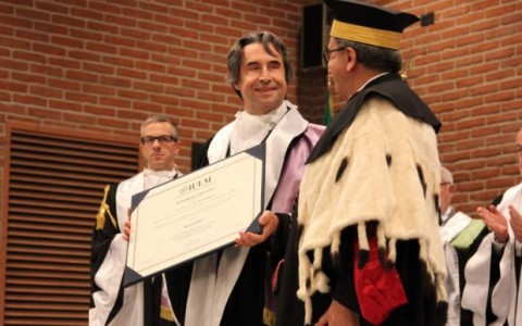 Riccardo Muti, omaggiato lo scorso inverno dallo IULM con una laurea honoris causa