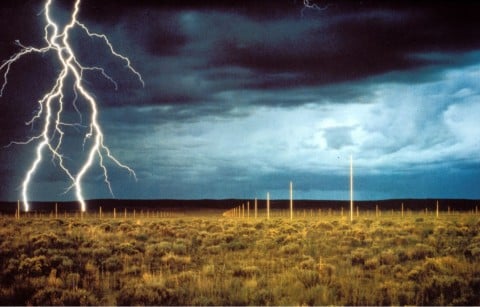 Walter De Maria - The Lightning Field