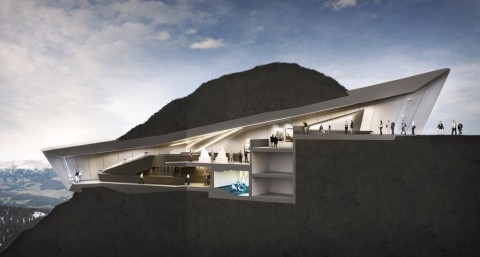 Messner Mountain Museum by Zaha Hadid
