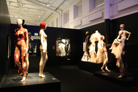 The fashion world of Jean Paul Gaultier - veduta della mostra presso l'Arkitekturmuseet, Stoccolma 2013