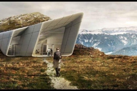 Messner Mountain Museum by Zaha Hadid