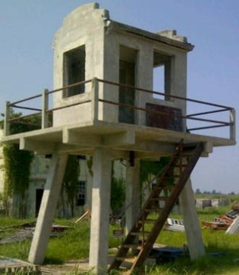La torre di guardia acquisita dal futuro museo