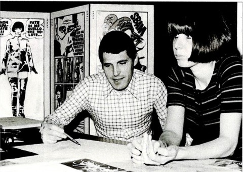 Guido Crepax e Valentina Rosselli