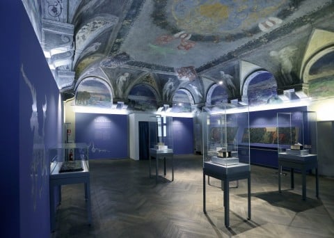 Sangue di drago, squame di serpente - veduta della mostra presso il Castello del Buonconsiglio, Trento 2013
