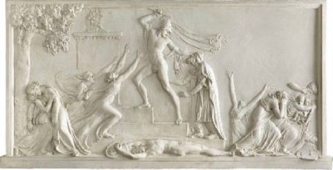 Il gesso di Canova distrutto a Perugia