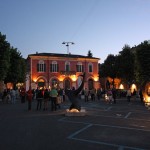 Antoine Poncet - Aureo equilibrio nell'astrattismo internazionele - veduta della mostra in Piazza XXVII aprile, Carrara 2013