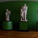 Luciano Massari - Terre Silenziose - veduta della mostra presso Palazzo Binelli, Carrara 2013