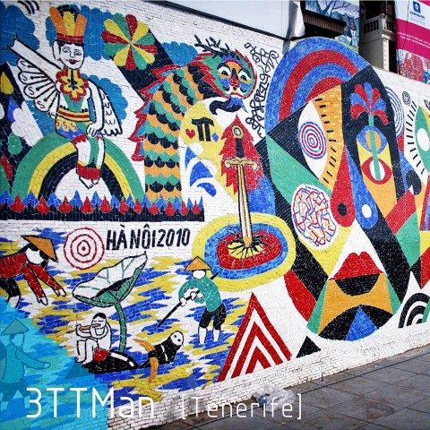 Un murale di 3TTMan