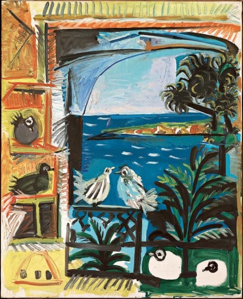 Pablo Picasso, Les pigeons, Cannes, 1957 - Museu Picasso de Barcelona 