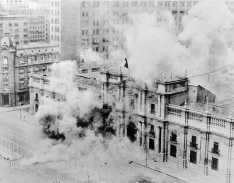 Cile, 11 settembre 1973: il bombardamento del Palacio de La Moneda