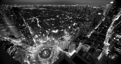 New York, Columbus Circle vista da Marco Brambilla 