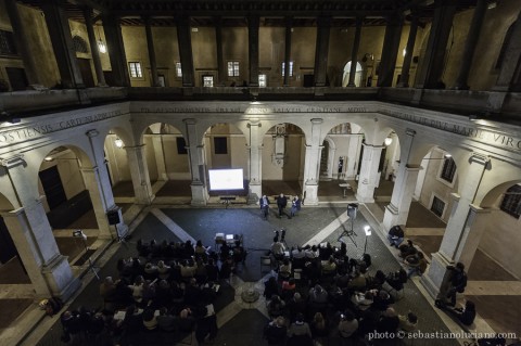 Alberto Di Fabio al Chiostro del Bramante, Roma, 16 aprile 2013 - foto Sebastiano Luciano