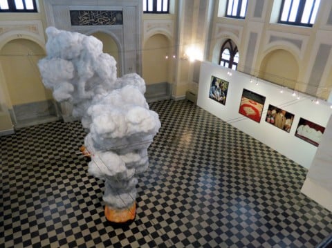 Geni Tzami, Everywhere but now, installation view, IV Biennale dell’arte Contemporanea di Salonicco, Settembre 2013