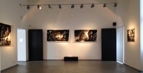 LOME - veduta della mostra presso Palazzo Lomellini, Carmagnola 2013