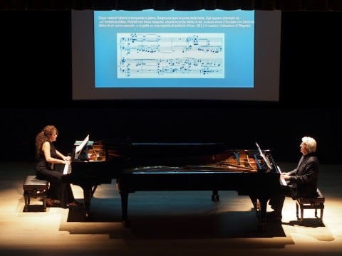 Alessandra Gentile e Cord Garben - Teatro Cucinelli  di Solomeo  - Sagra Umbra 2013 - photo Adriano Scognamillo