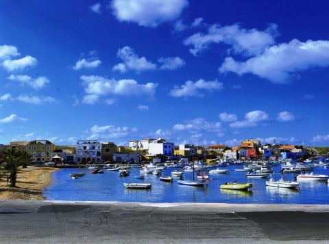 Lampedusa, vista sul porto vecchio