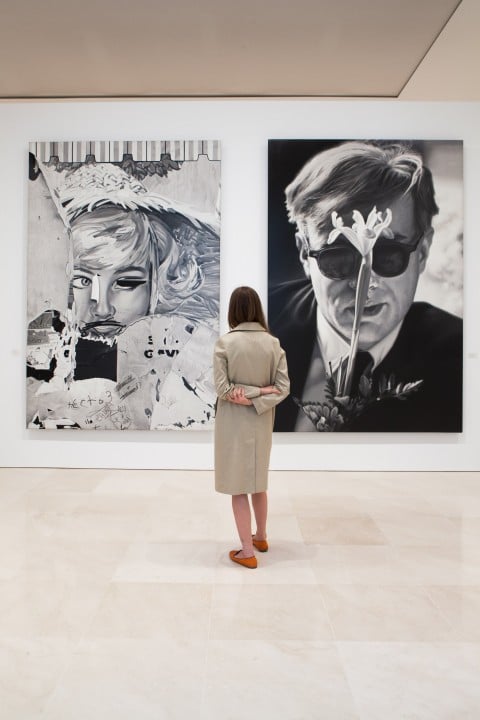 Dennis Hopper. En el camino - veduta della mostra presso il Museo Picasso, Malaga 2013