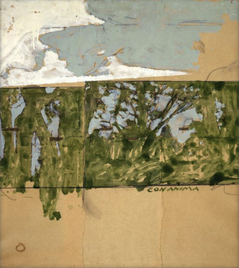 Mario Schifano, Con Anima, 1963