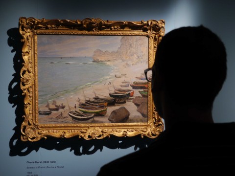 Una marina di Monet a Pavia