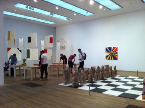 Meshac Gaba - Museum of Contemporary African Art - veduta della mostra presso la Tate Modern, Londra 2013 