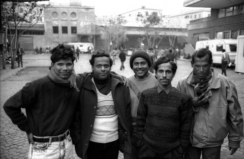 Stefano Montesi, Pantanella Shish Mahal Giugno 1990 - Gennaio 1991. Fotoserie - Courtesy “Self Made Urbanism Rome” by nGbK