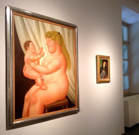 Fernando Botero, Donna distesa 1994, courtesy l’artista