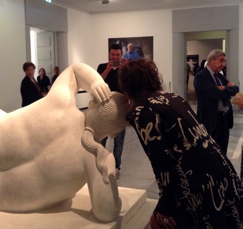 Veduta della mostra Botero a Parma, Parma 2013