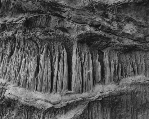 Walter Chappell, Erosion, Plaza Blanca, Abiquiu, 1982, Stampa ai sali d’argento, © The Estate of Walter Chappell