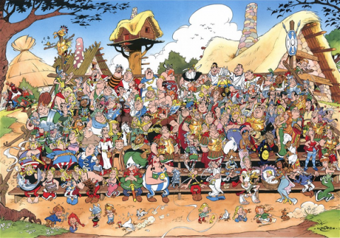 I personaggi della serie "Asterix"