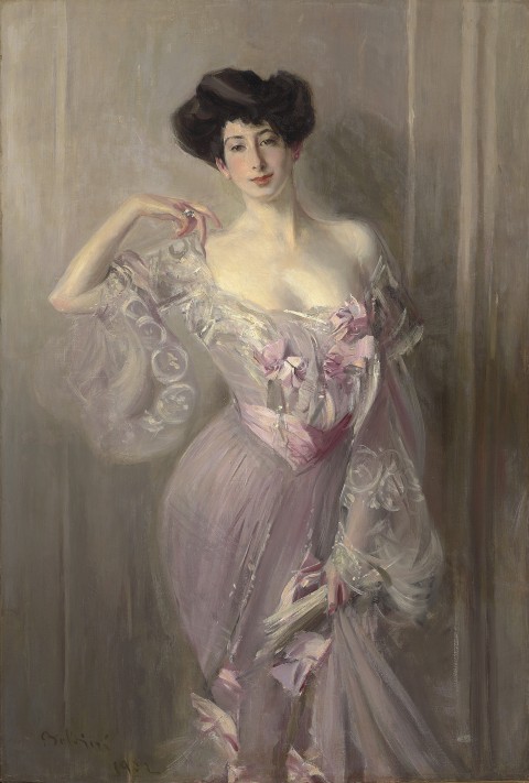 Giovanni Boldini, Ritratto di Betty Wertheimer, olio su tela, cm 155.5x103 - courtesy Robilant + Voena, Milano-Londra