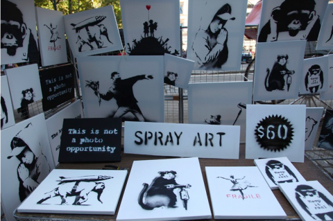 Banksy, Art sale - New York, 2013