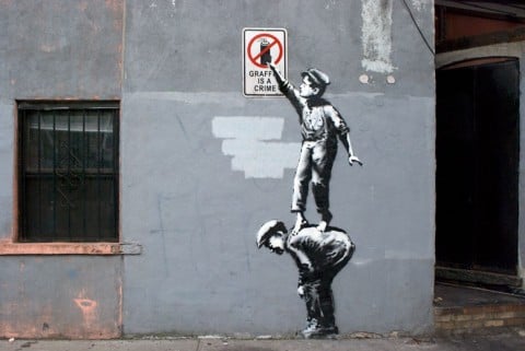 Banksy, The street is in play - prima