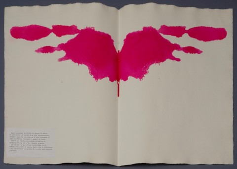 Luciano Fabro, Macchie di Rorschach, 1976 - Collezione privata - photo Annalisa Guidetti e Giovanni Ricci, Milano