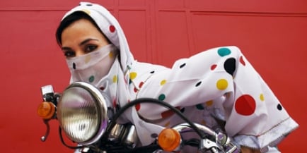 Hassan Hajjaj & HANDPICK JP AKA, Rider, 2010 - Au bazar du genre, MuCEM, Marsiglia