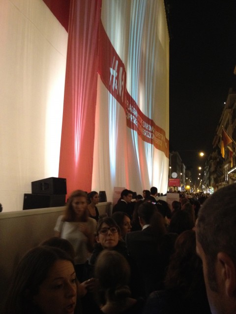 H&M - inaugurazione del flagship store di Roma