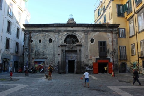 Gian Maria Tosatti, La Peste (Sette stagioni dello spirito, I), Chiesa dei SS. Cosma e Damiano, Napoli 2013