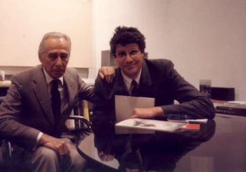Leo Castelli e Pio Monti, 1986