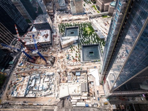 WTC Overview - August 2013 - photo Joe Woolhead - Courtesy of Silverstein Properties