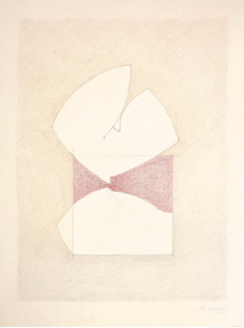 Maurizio Casari, Senza titolo  4a, 2013, grafite e pastelli su carta, 60x80 cm