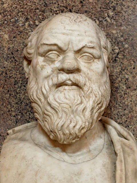 Busto di Socrate conservato ai Musei Vaticani