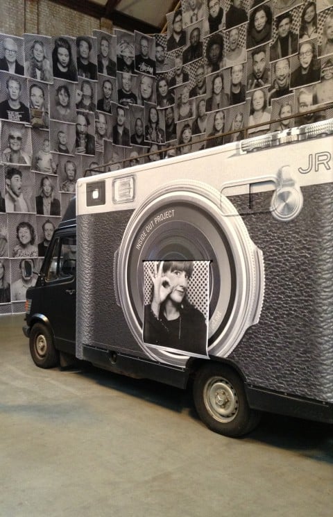 Photo Unseen 2013 -  JR Artist's Inside Out Project