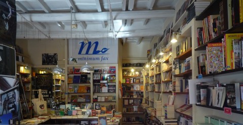 La libreria minimum fax a Roma