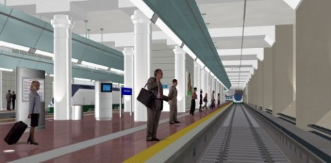 Stazione Alta Velocità di Bologna - rendering