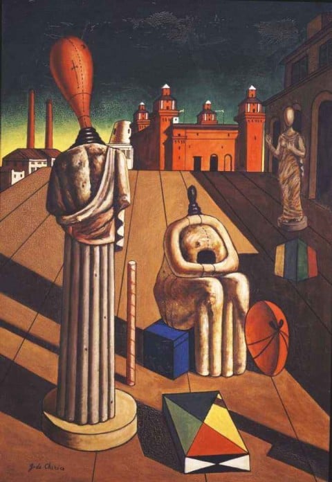 Giorgio De Chirico, Le muse inquietanti (1917)