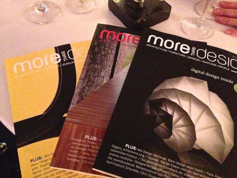 "More than Design” n. 1, con le tre differenti copertine