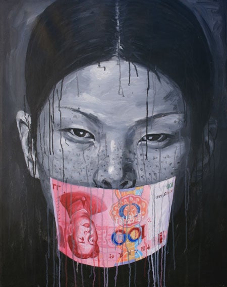 Sheng Qi, Chinese girl+100 reverse, 2012